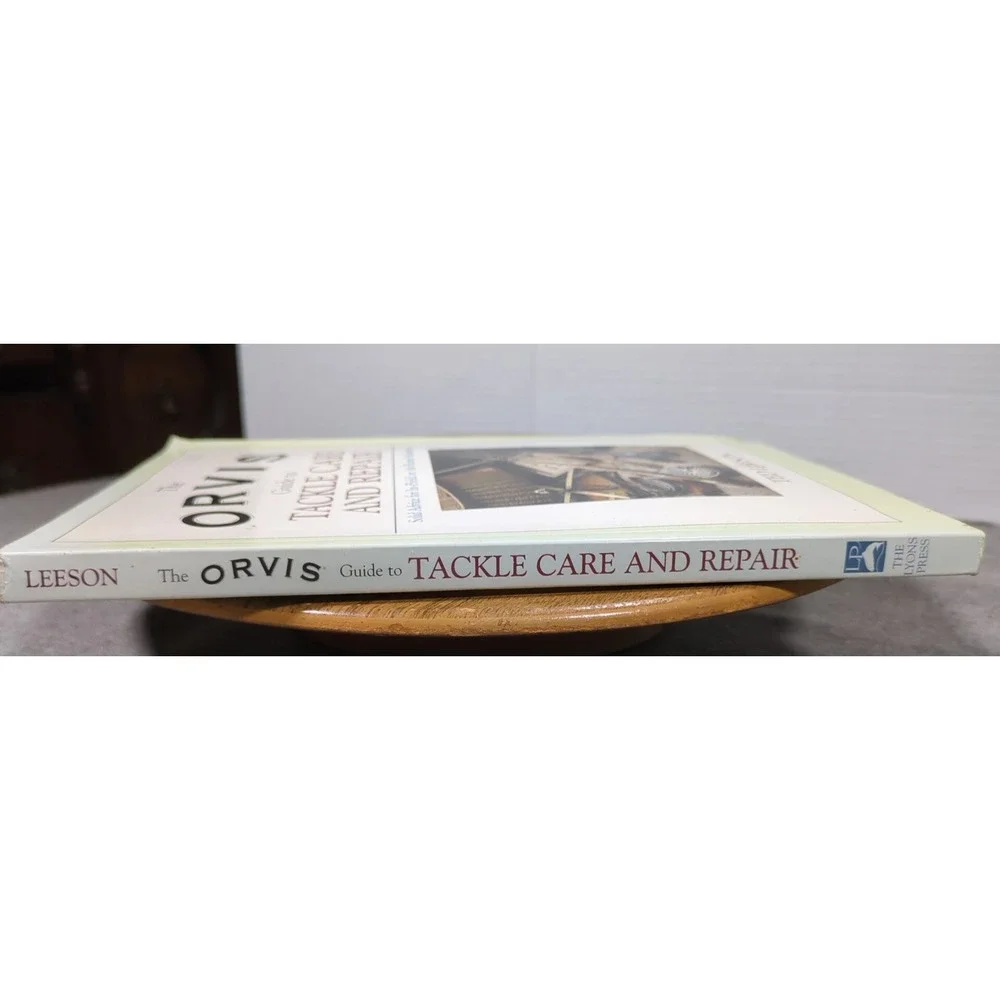 2006 Orvis Guide to Tackle Care and Repair Ted Leeson Vintage‎ Trade Paperback